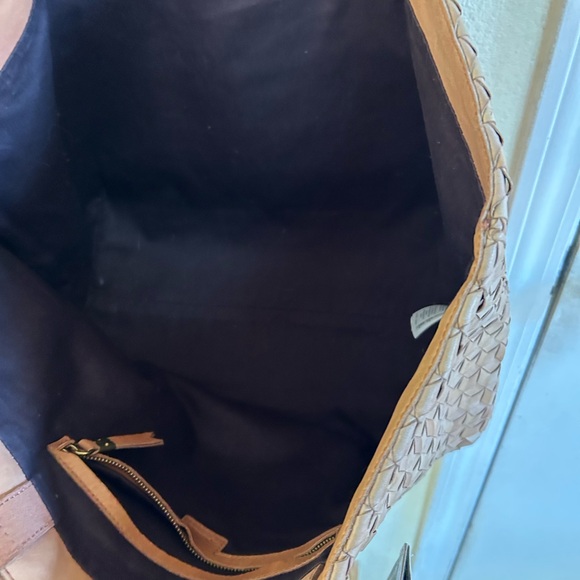 Madewell Woven Leather Tote Bag - Picture 6 of 7